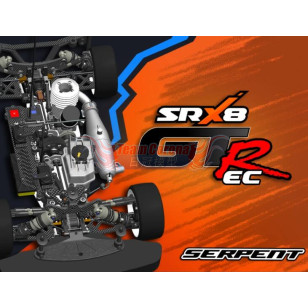 Serpent SRX8GTR EC 4wd 1/8 GP Nitro GT Car kit  #600077 Preorder